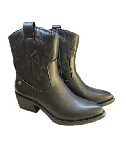 BOTA MUJER TEJANA VR5-2035 NEGRA