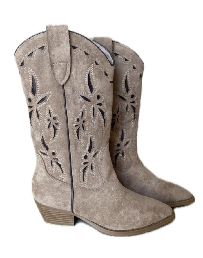 BOTA TEJANA TAUPE 20177 - Imagen 1