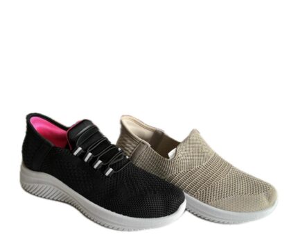 DEPORTIVO CALZAFACILES DE SEÑORA NEGRO Y BEIGE